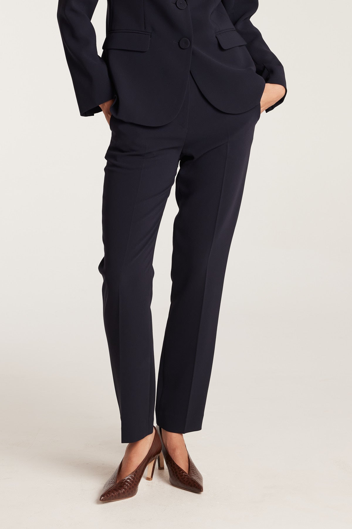 Roma Pant - Navy-Perri Cutten