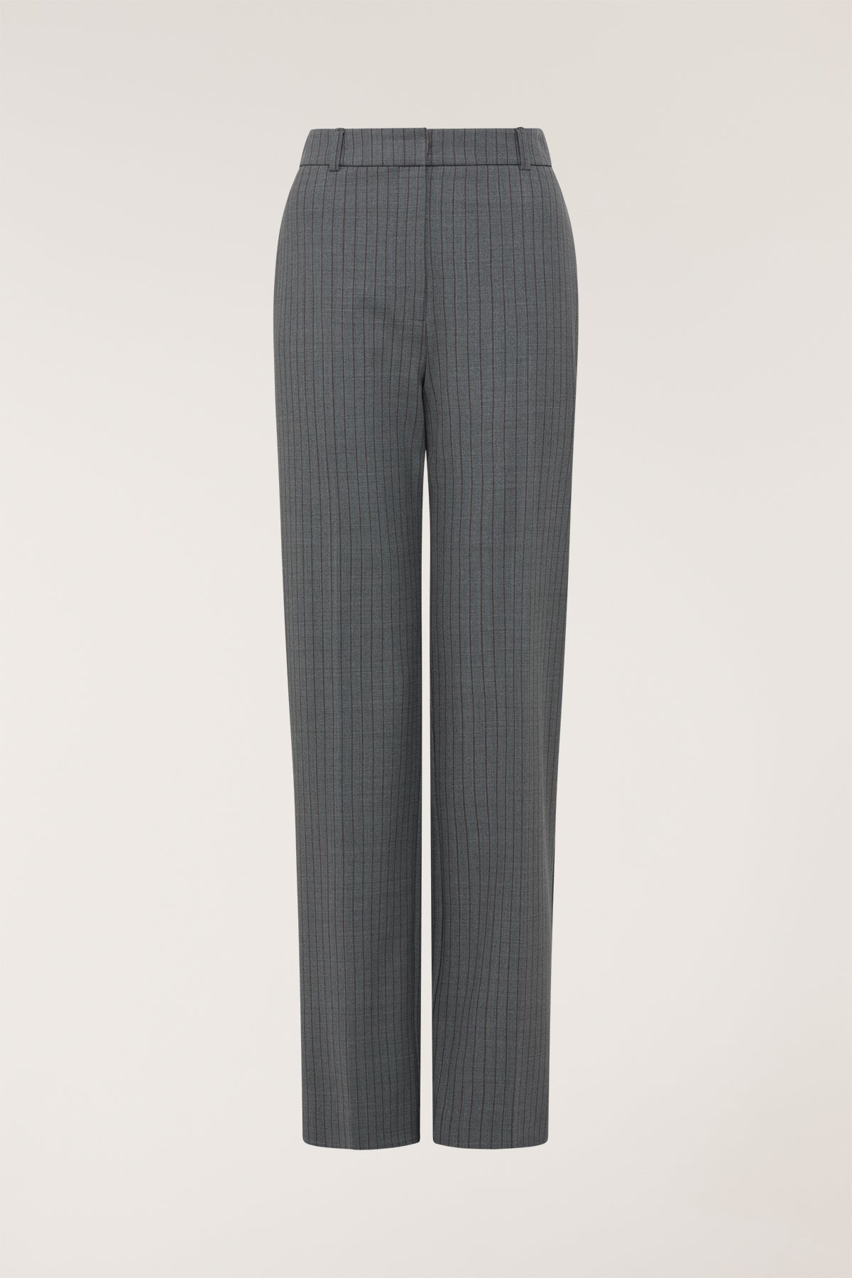 Princeton Suit Pant - Charcoal/Maroon-Perri Cutten