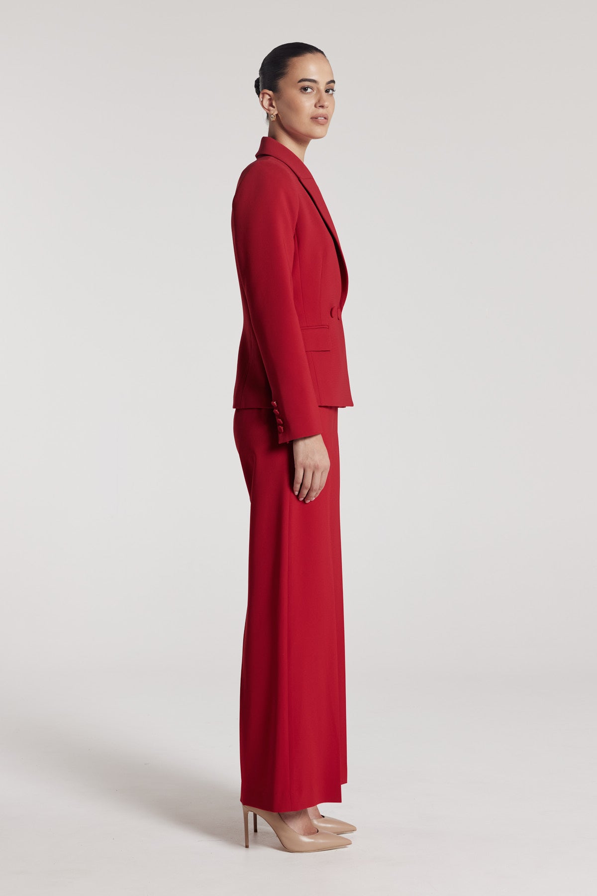 Opera Pant - Red-Perri Cutten