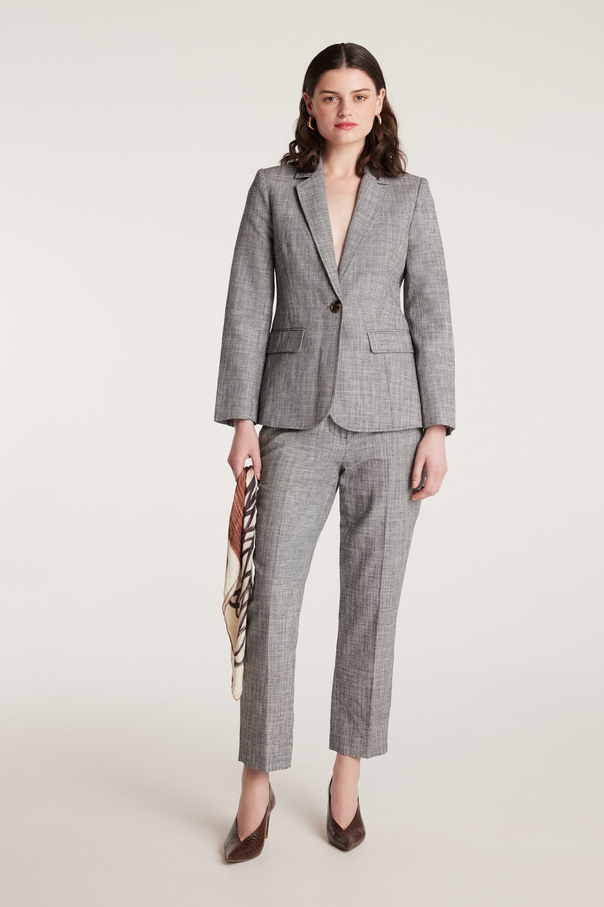 Tuscan Pant - Black/White-Perri Cutten