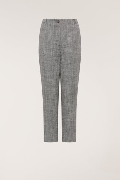 Tuscan Pant - Black/White-Perri Cutten