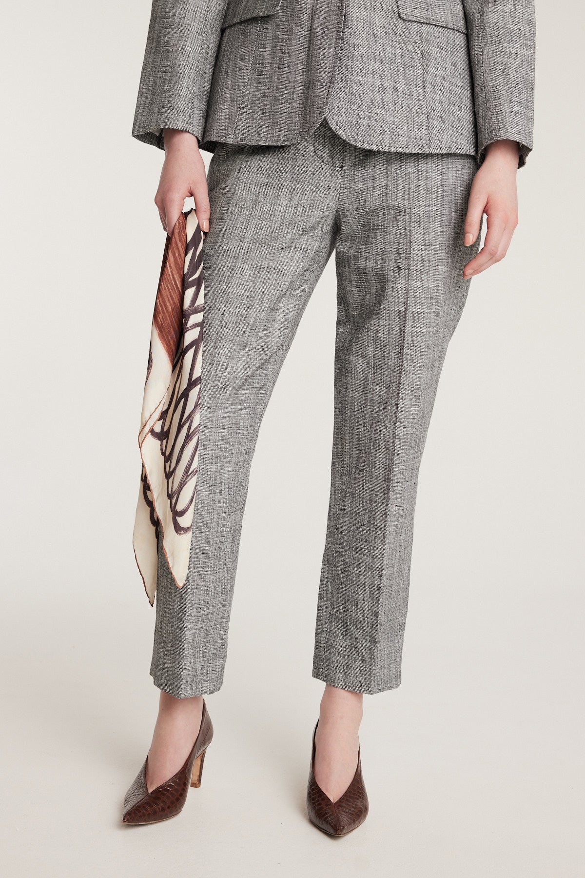 Tuscan Pant - Black/White-Perri Cutten
