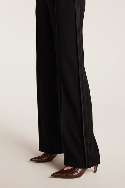 Tuxedo Pant - Black-Perri Cutten