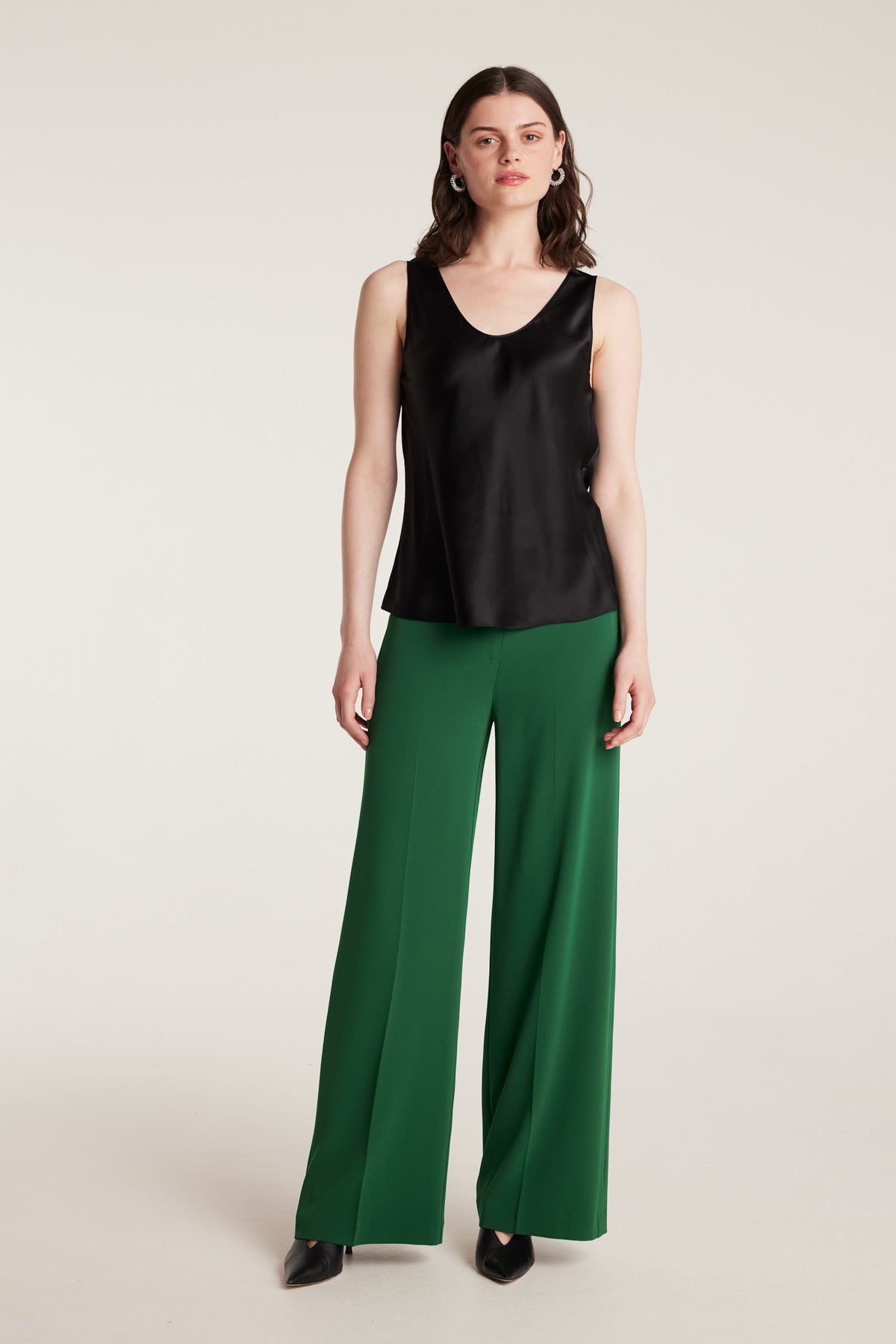 Tuxedo Pant - Jewel Green-Perri Cutten
