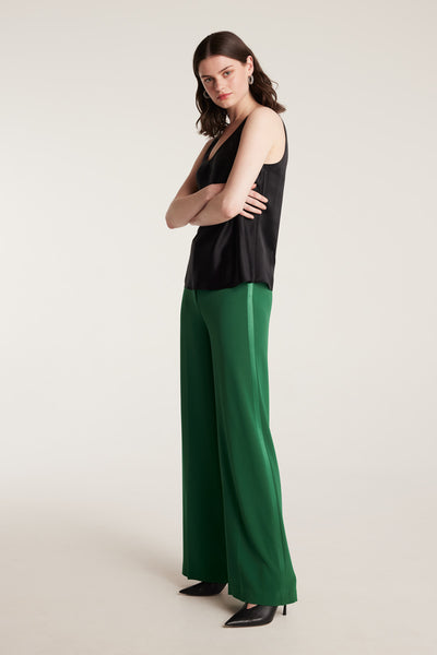 Tuxedo Pant - Jewel Green-Perri Cutten