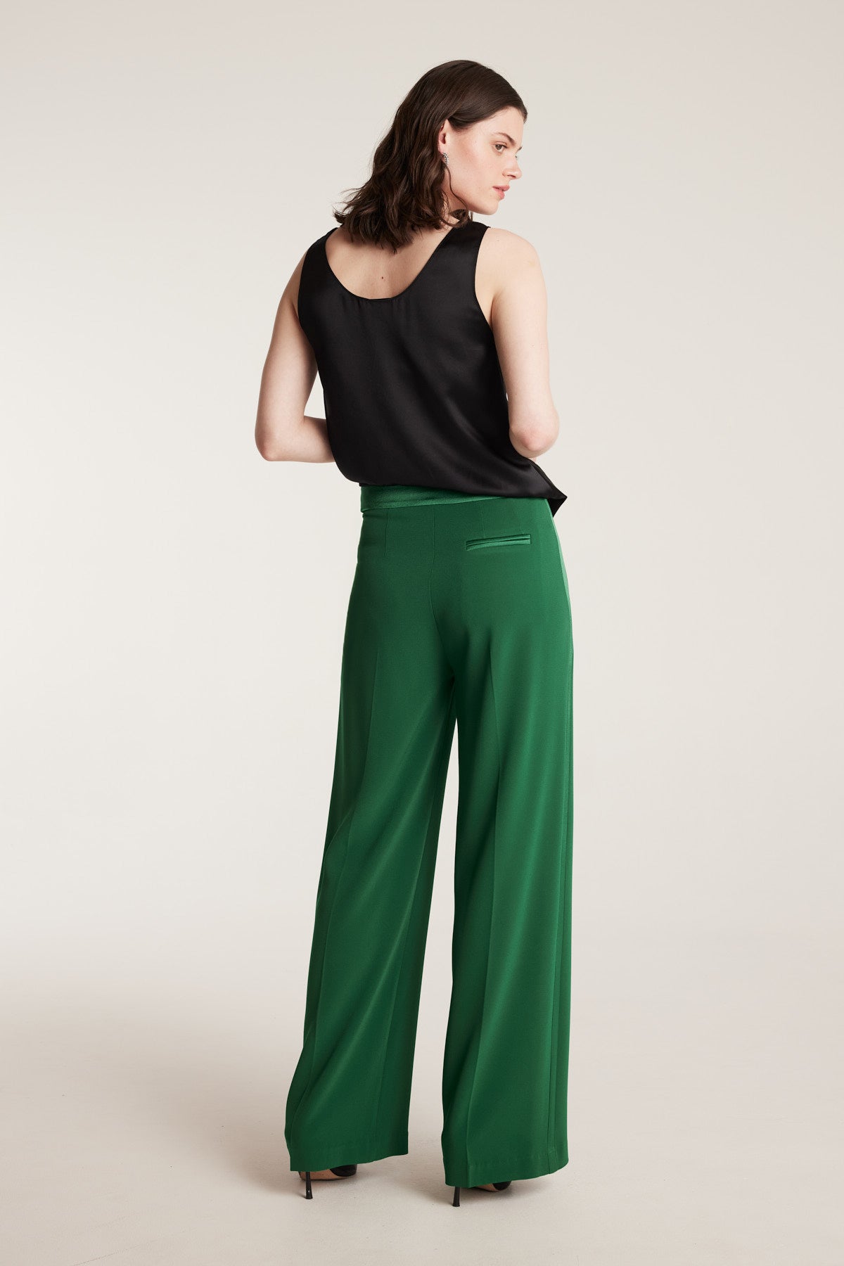 Tuxedo Pant - Jewel Green-Perri Cutten