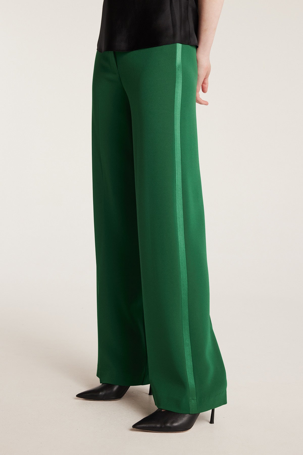 Tuxedo Pant - Jewel Green-Perri Cutten