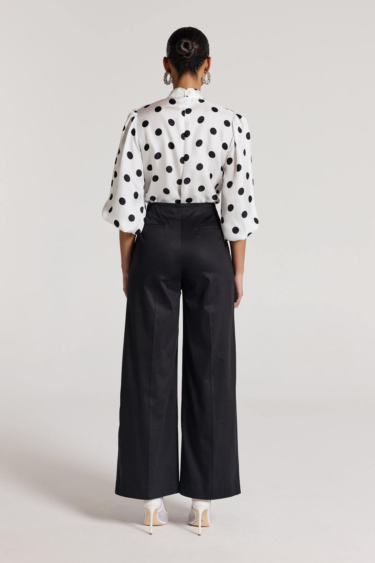 Finn Cotton Pant - Black-Perri Cutten