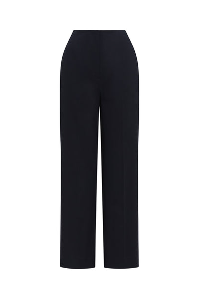 Finn Cotton Pant - Navy-Perri Cutten