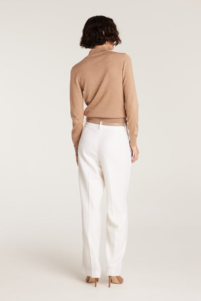 Merino Wool Jumper - Biscuit-Perri Cutten