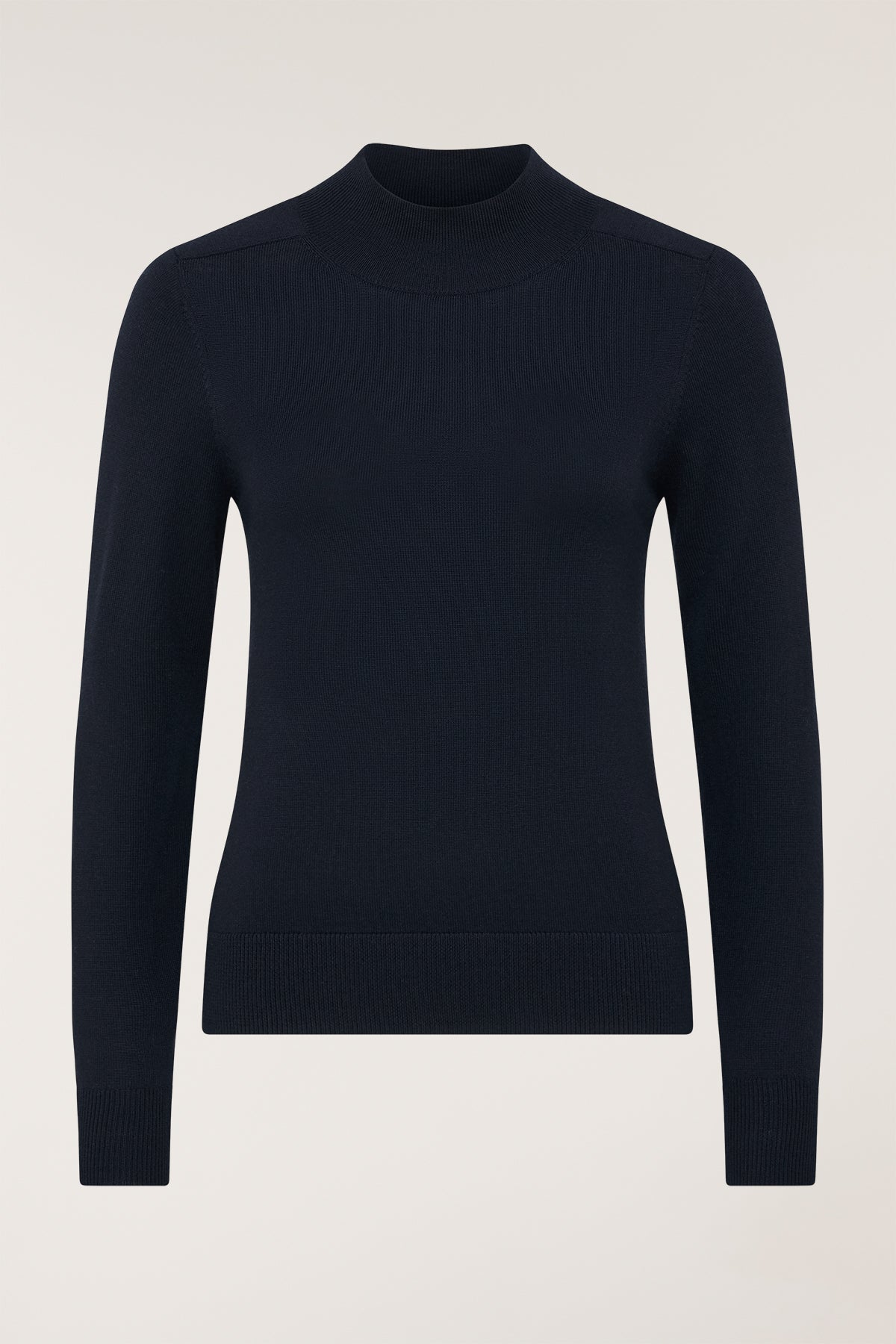 Merino Wool Jumper - Navy-Perri Cutten