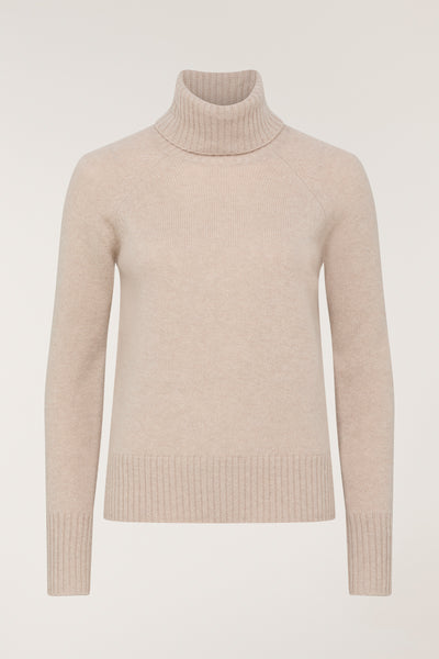 Cashmere Jumper - Biscuit-Perri Cutten