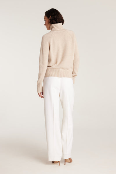 Cashmere Jumper - Biscuit-Perri Cutten
