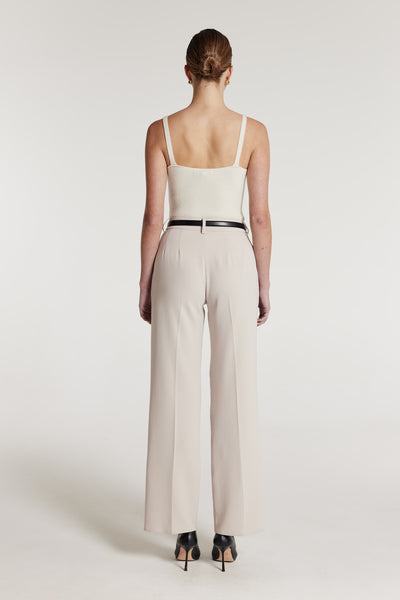 Cashmere Camisole - Ecru-Perri Cutten