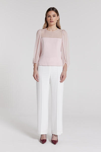 Nina Top - Petal Pink-Perri Cutten