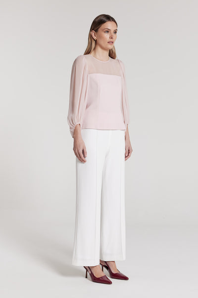 Nina Top - Petal Pink-Perri Cutten