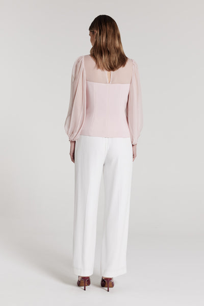 Nina Top - Petal Pink-Perri Cutten