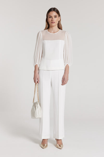 Nina Top - Ivory-Perri Cutten