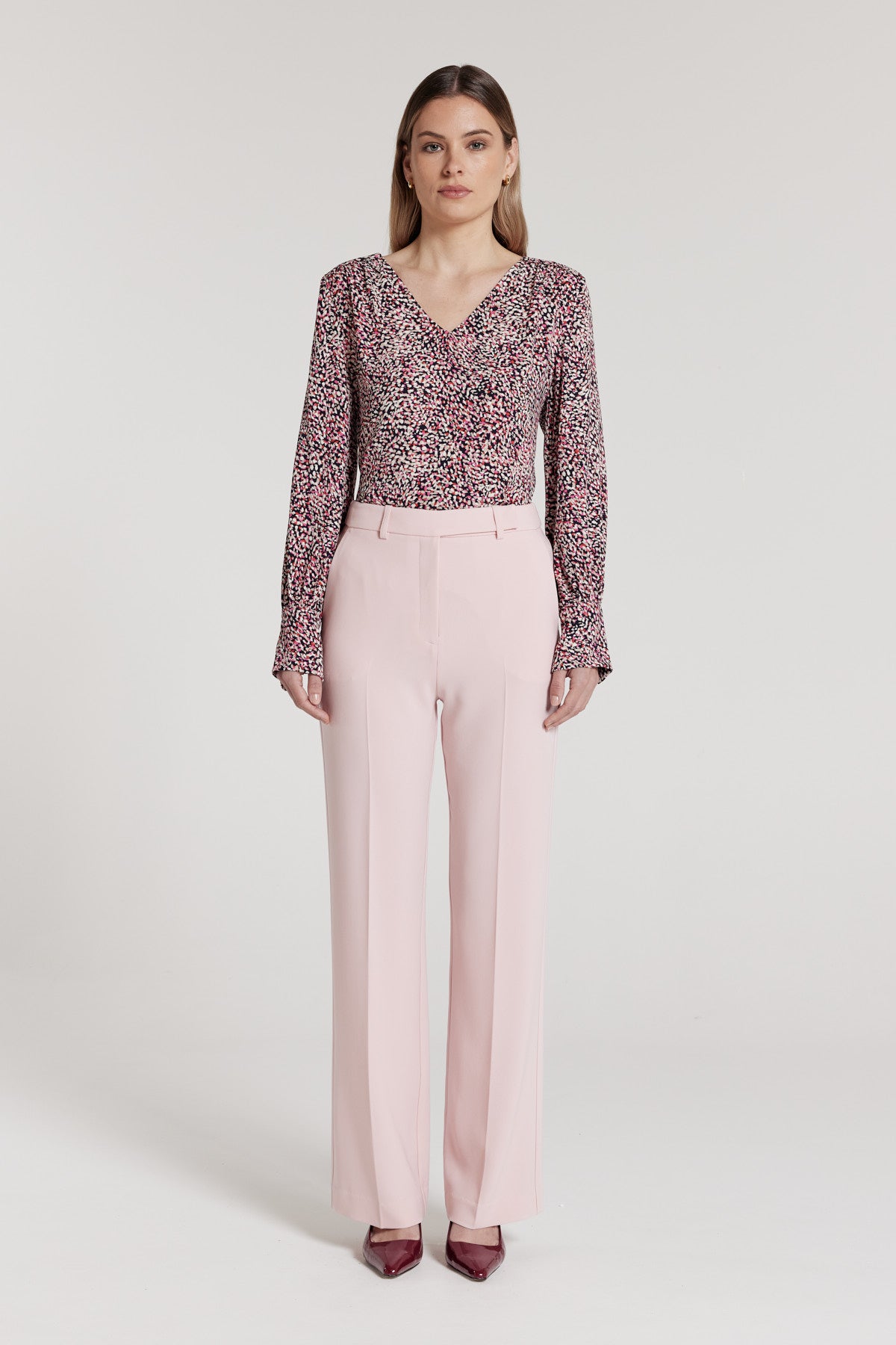 Alba Top - Pink Confetti-Perri Cutten