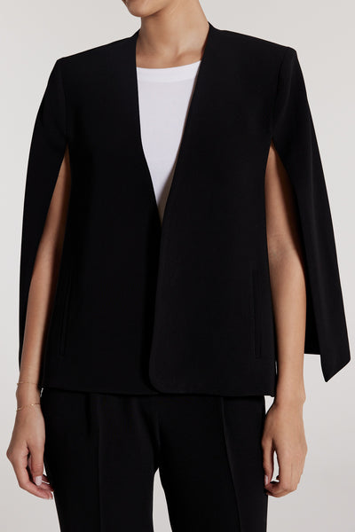 Grace Cape - Black-Perri Cutten