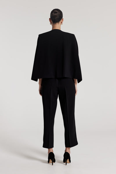 Grace Cape - Black-Perri Cutten
