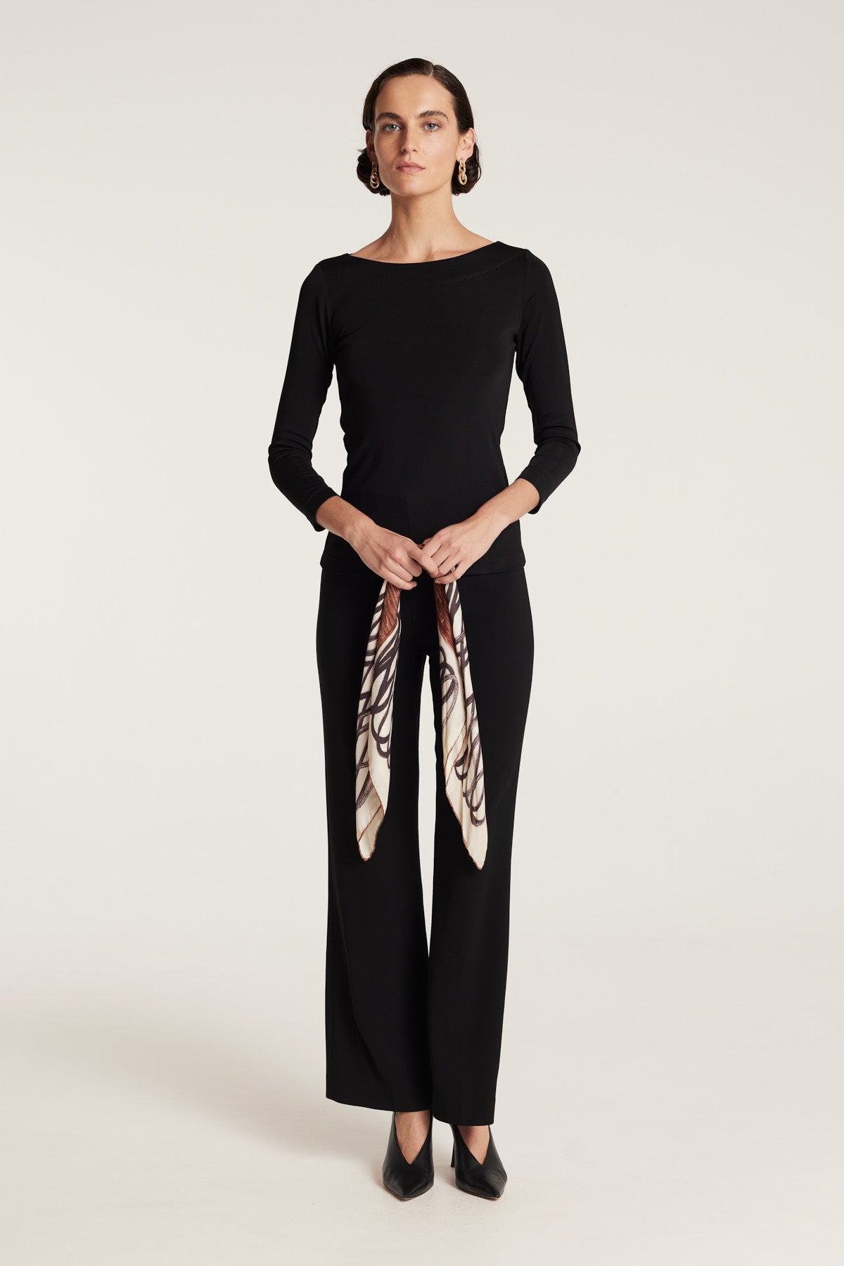 Fluid Milano Top - Black-Perri Cutten