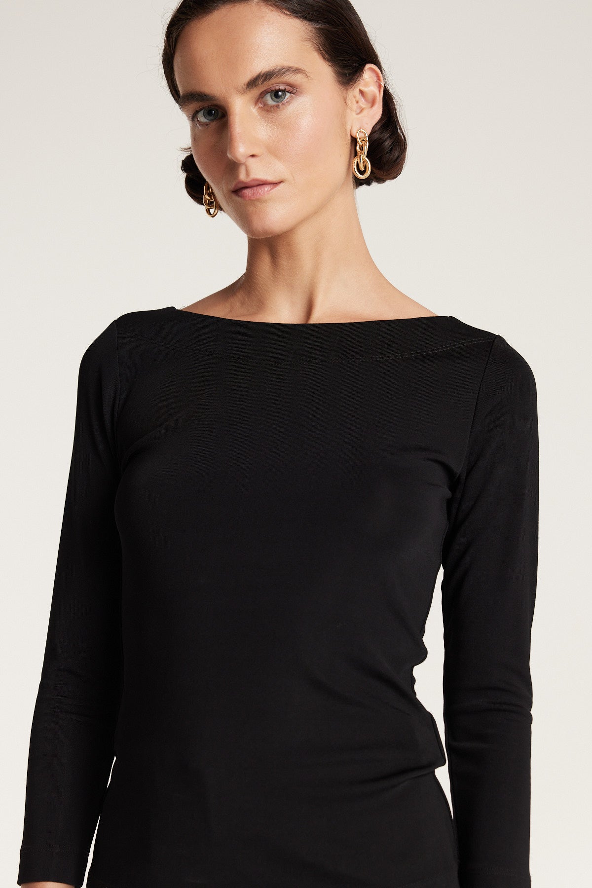 Fluid Milano Top - Black-Perri Cutten