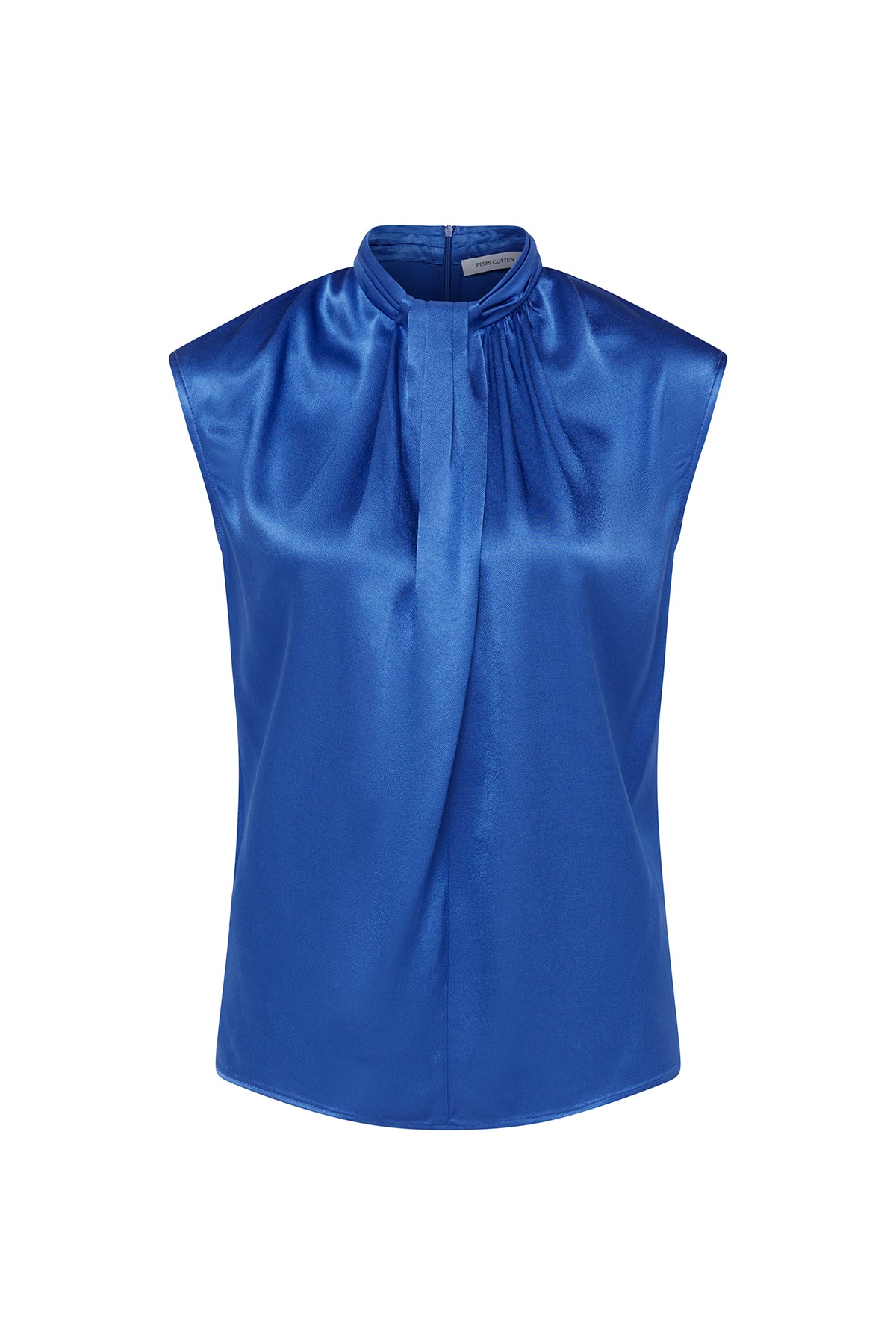 Twist Top - Mid Blue-Perri Cutten