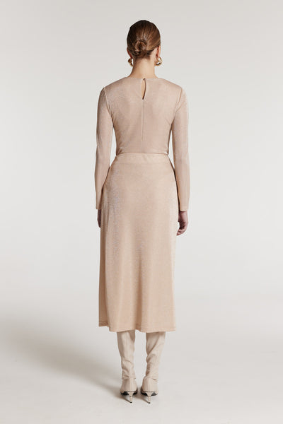 Soft Sparkle Top - Soft Gold-Perri Cutten