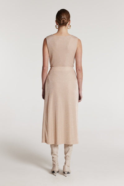 Soft Sparkle Tank - Soft Gold-Perri Cutten