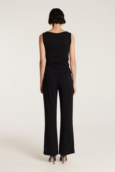 Fluid Milano Singlet - Black-Perri Cutten