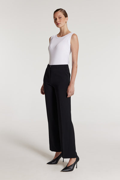 Fluid Milano Singlet - White-Perri Cutten