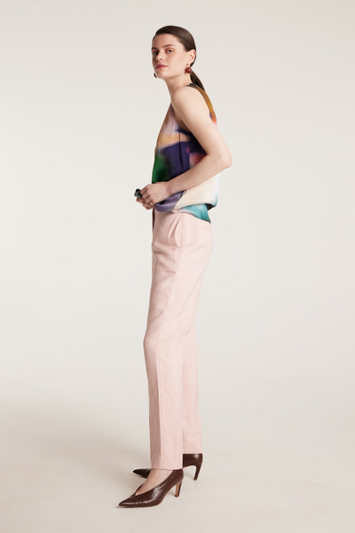 Shell Silk Top - Multi-Perri Cutten