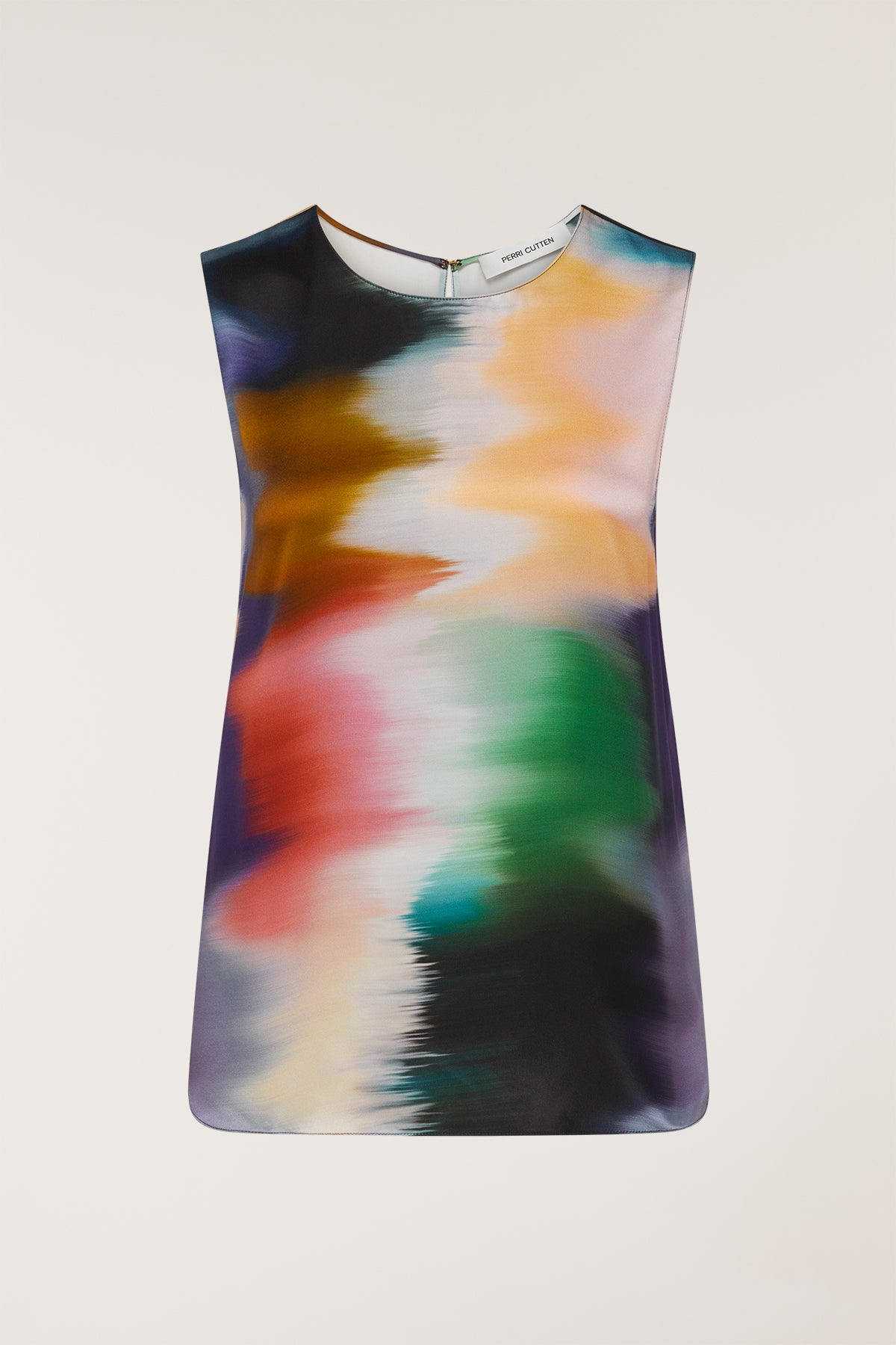 Shell Silk Top - Multi-Perri Cutten