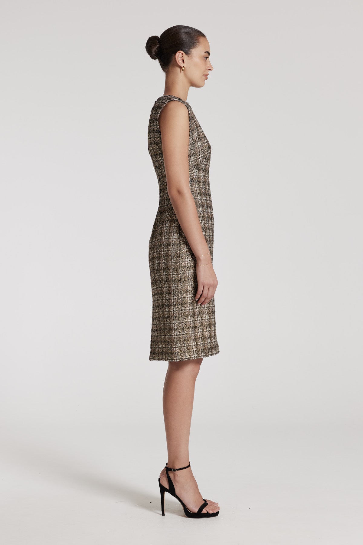 Sienna Dress - Gold-Perri Cutten