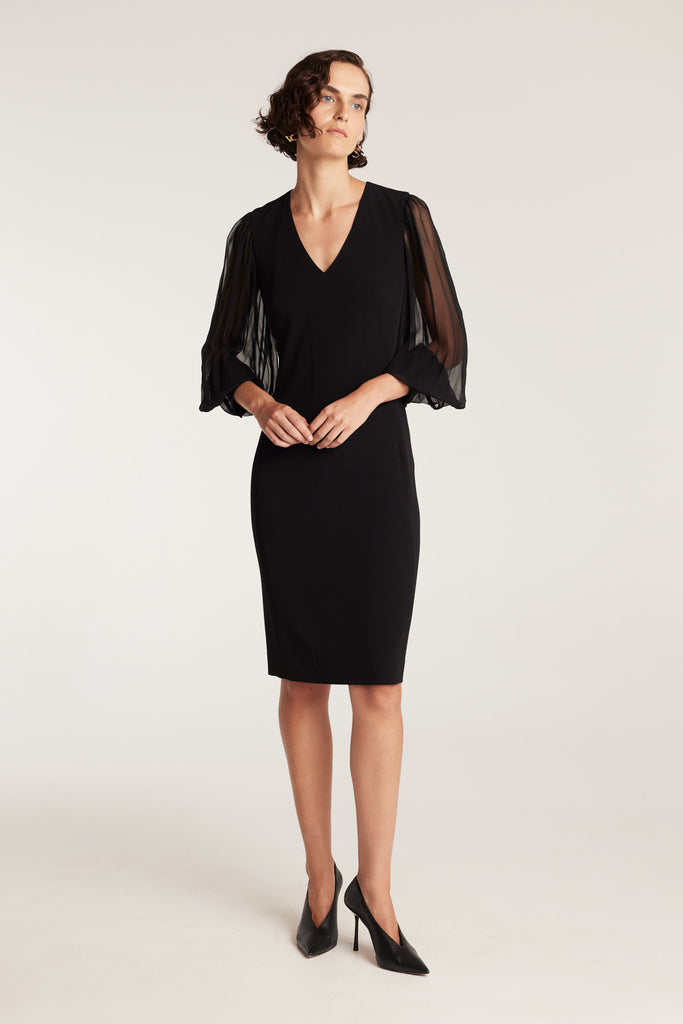 Thea Dress Black Perri Cutten