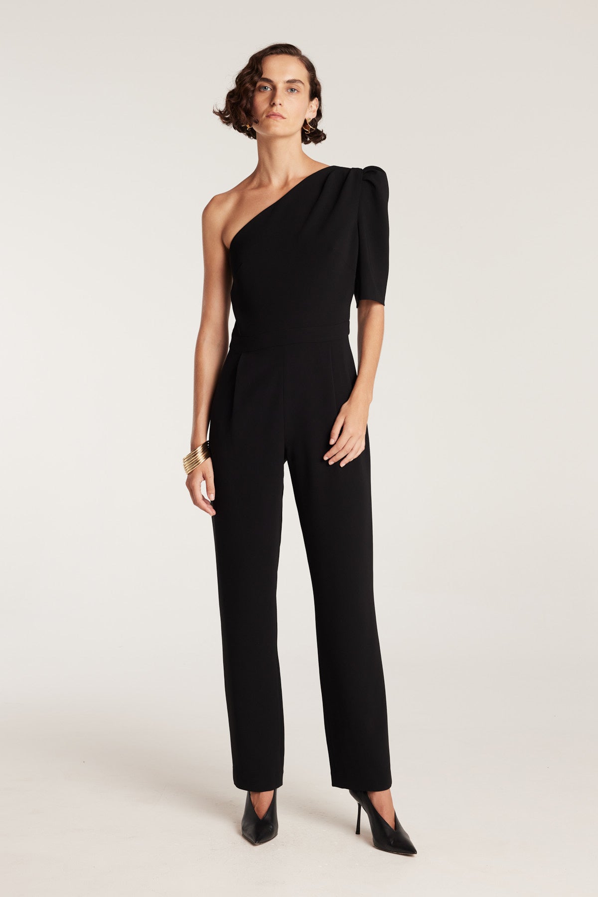 Sabine Jumpsuit - Black-Perri Cutten