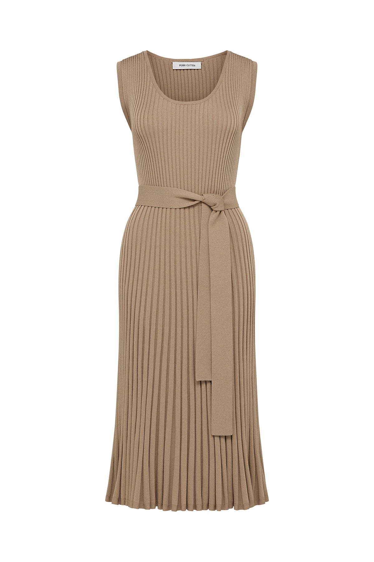 Tessa Knit Dress - Wheat-Perri Cutten