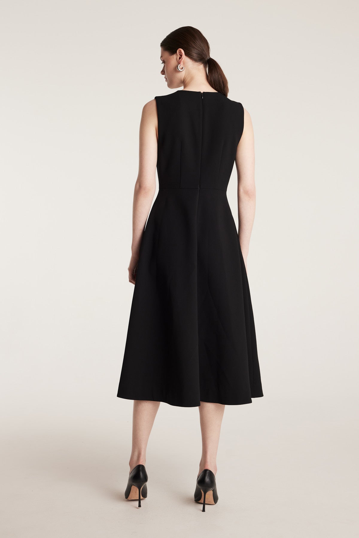 Embellished Dress - Black-Perri Cutten