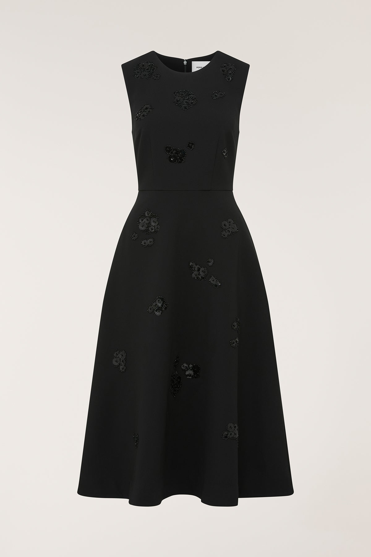 Embellished Dress - Black-Perri Cutten