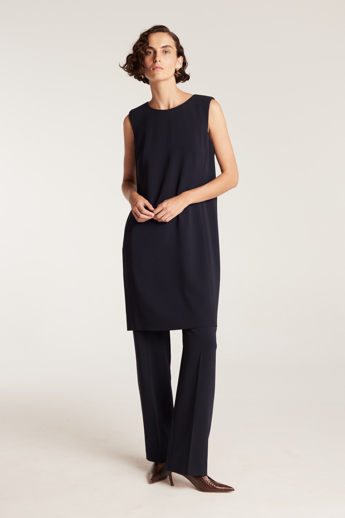 Kendra Shift - Navy-Perri Cutten