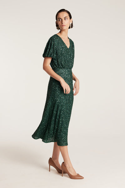 Sequin Dress - Olive-Perri Cutten