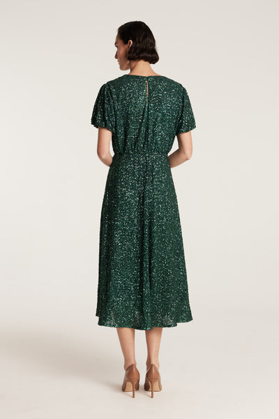 Sequin Dress - Olive-Perri Cutten