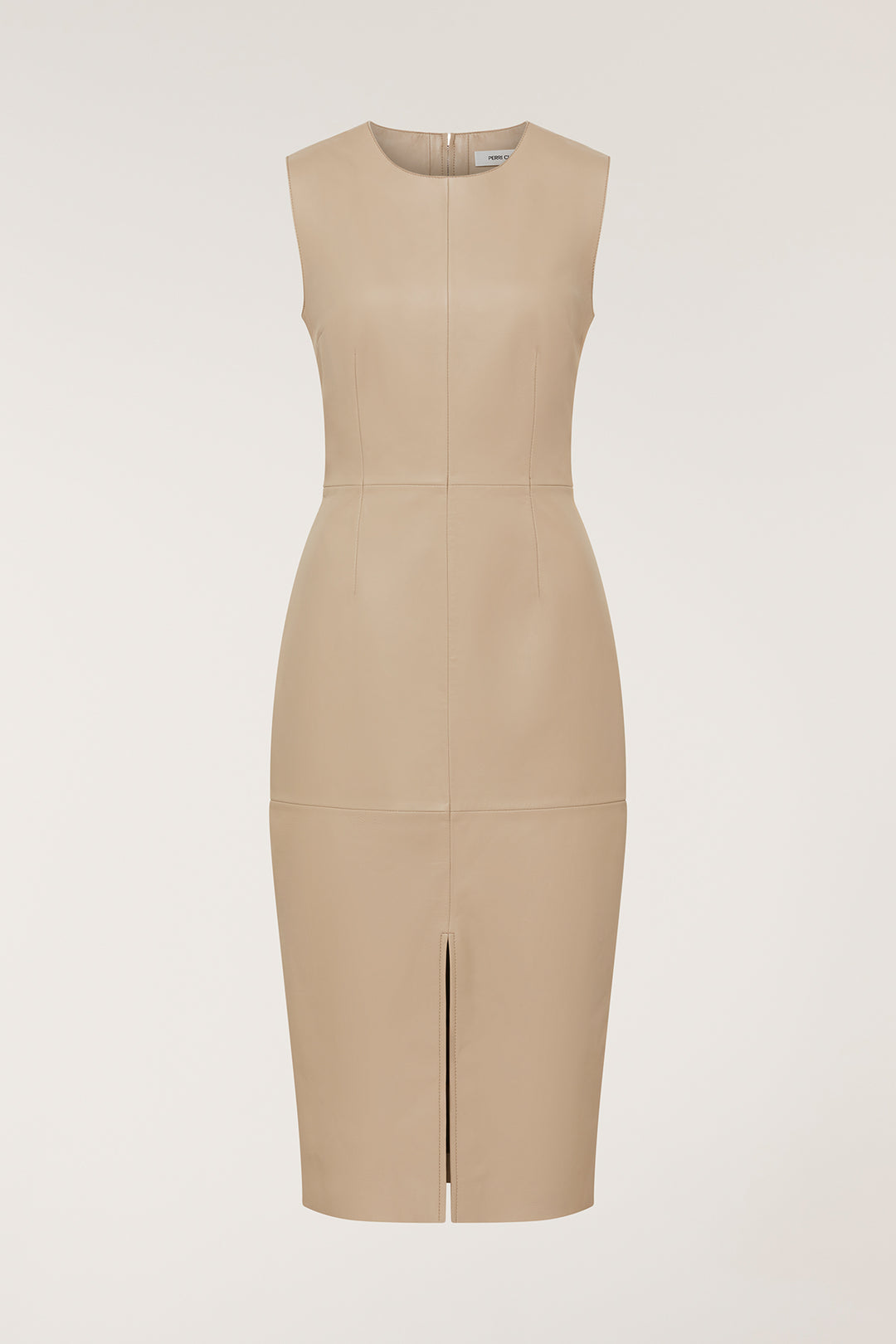 Leather Dress - Neutral - Perri Cutten
