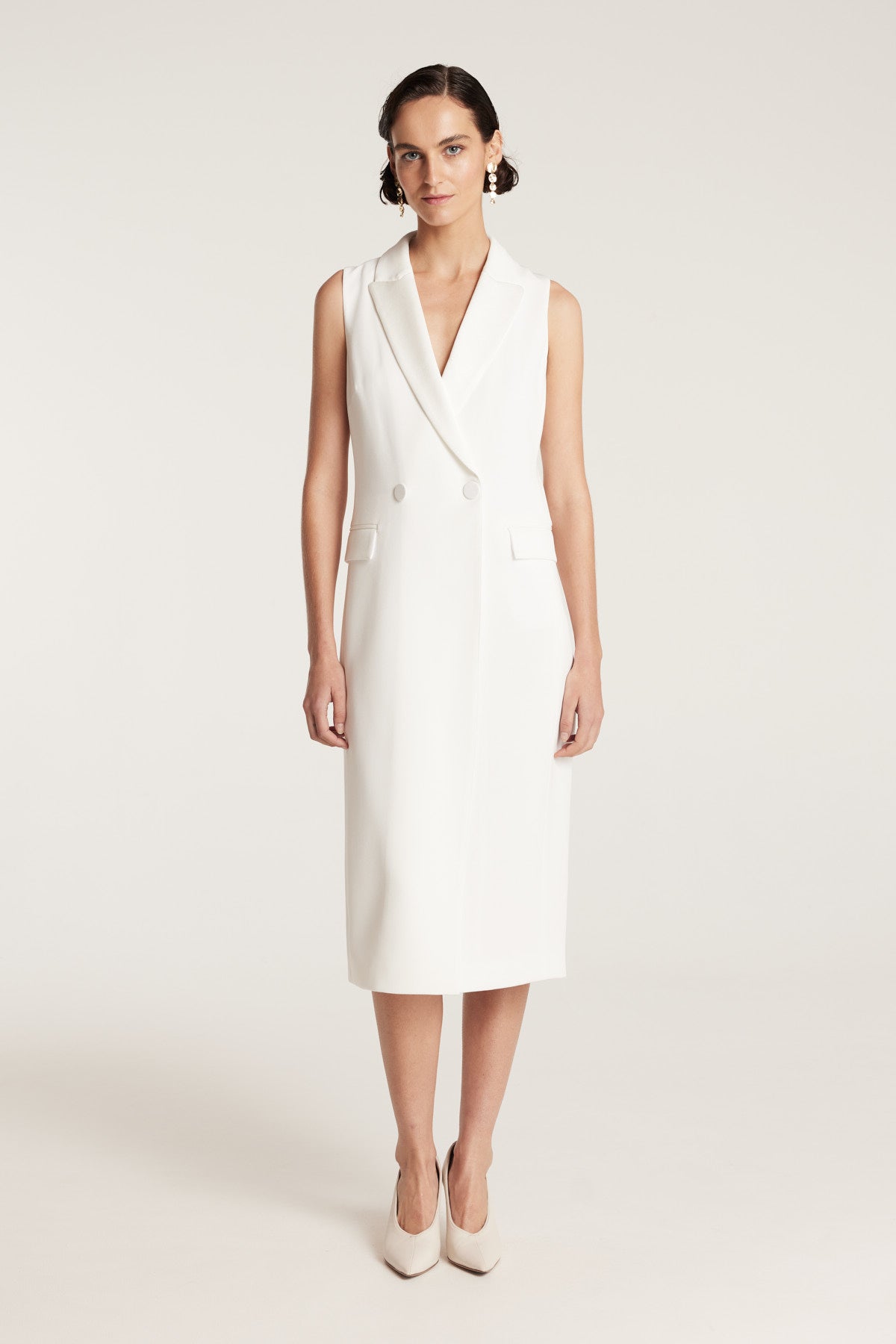 Diana Dress - Ivory-Perri Cutten