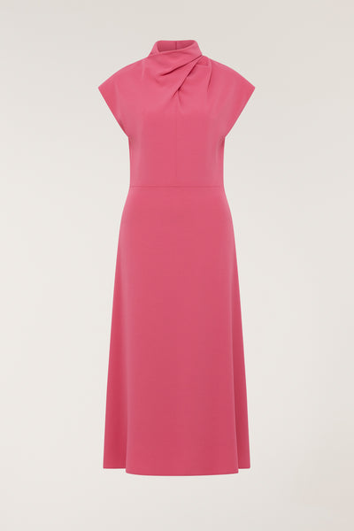 Structured Dress - Rose Pink-Perri Cutten