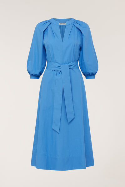 Klein Shirt Dress - Blue-Perri Cutten
