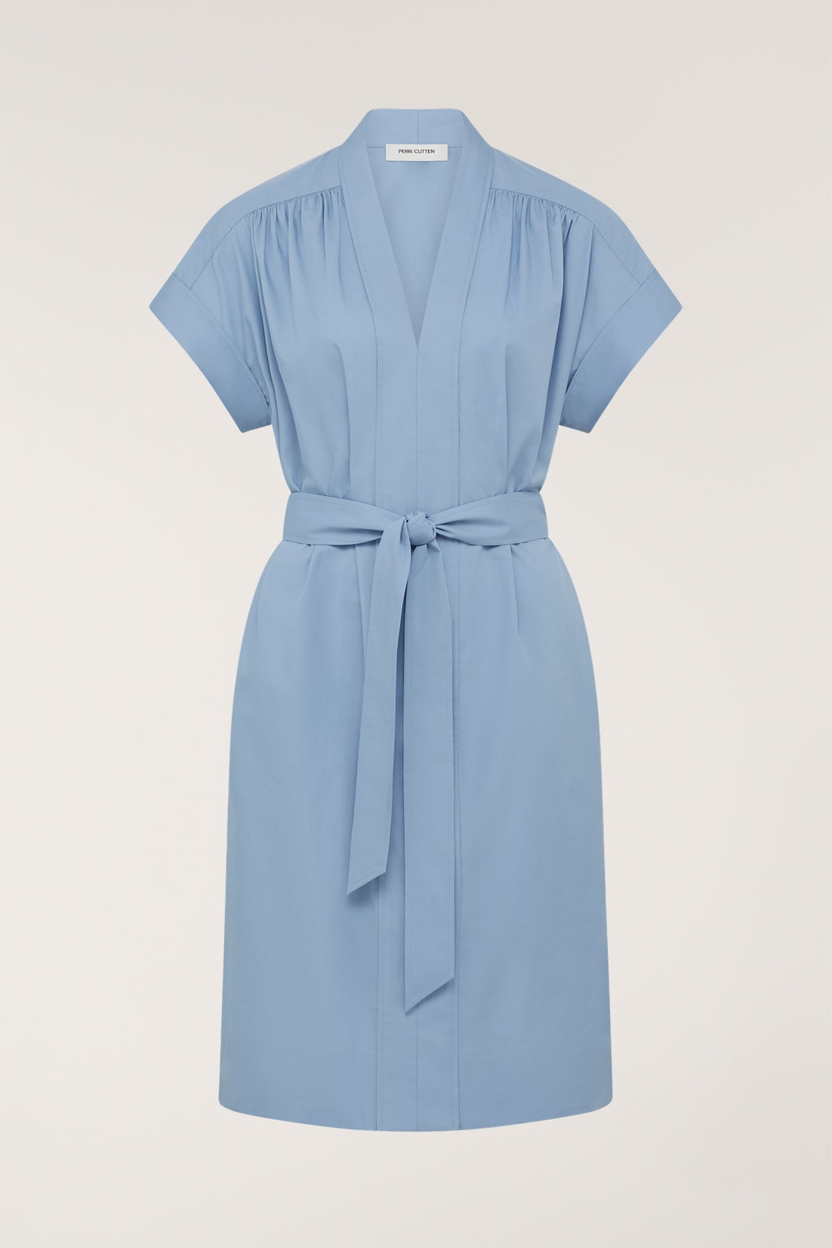 Cotton Sundress - Blue-Perri Cutten