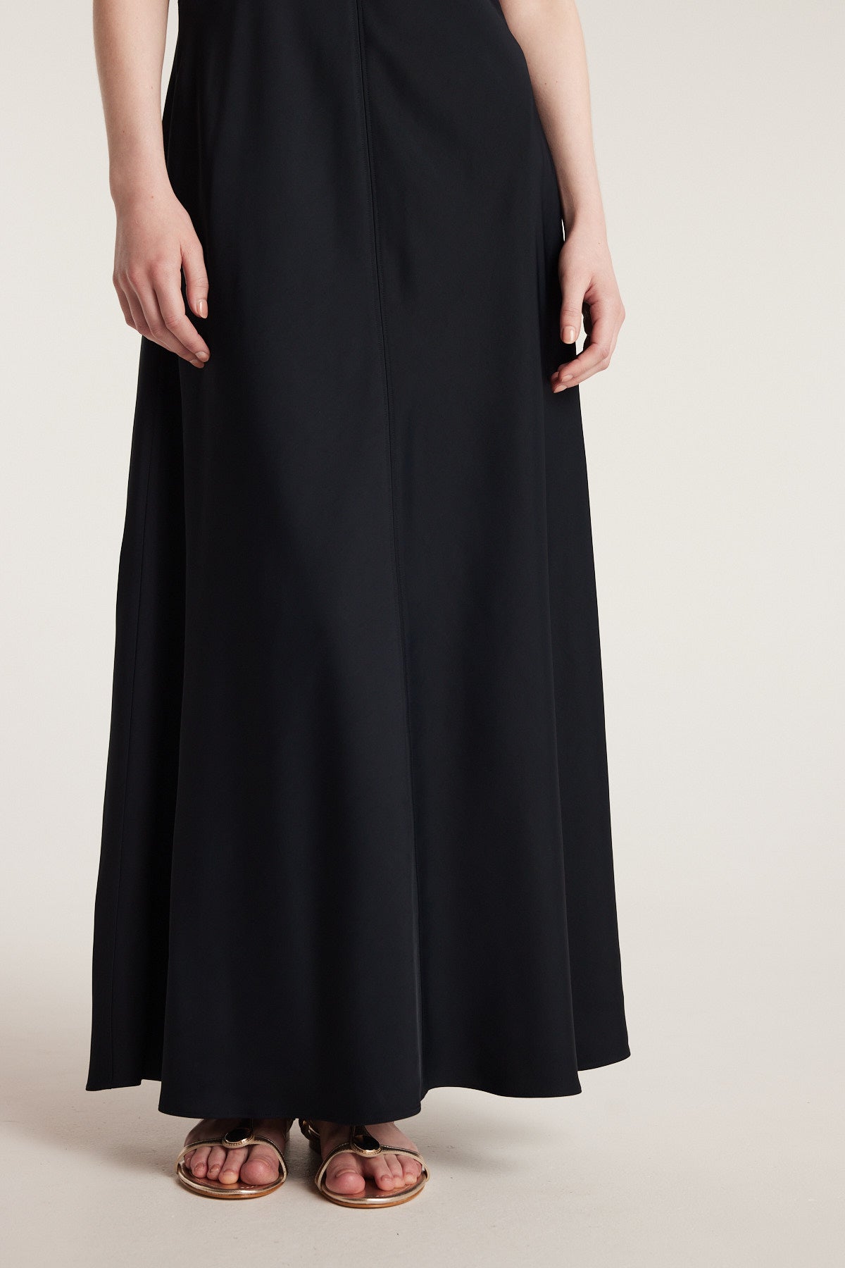 Column Dress - Navy-Perri Cutten