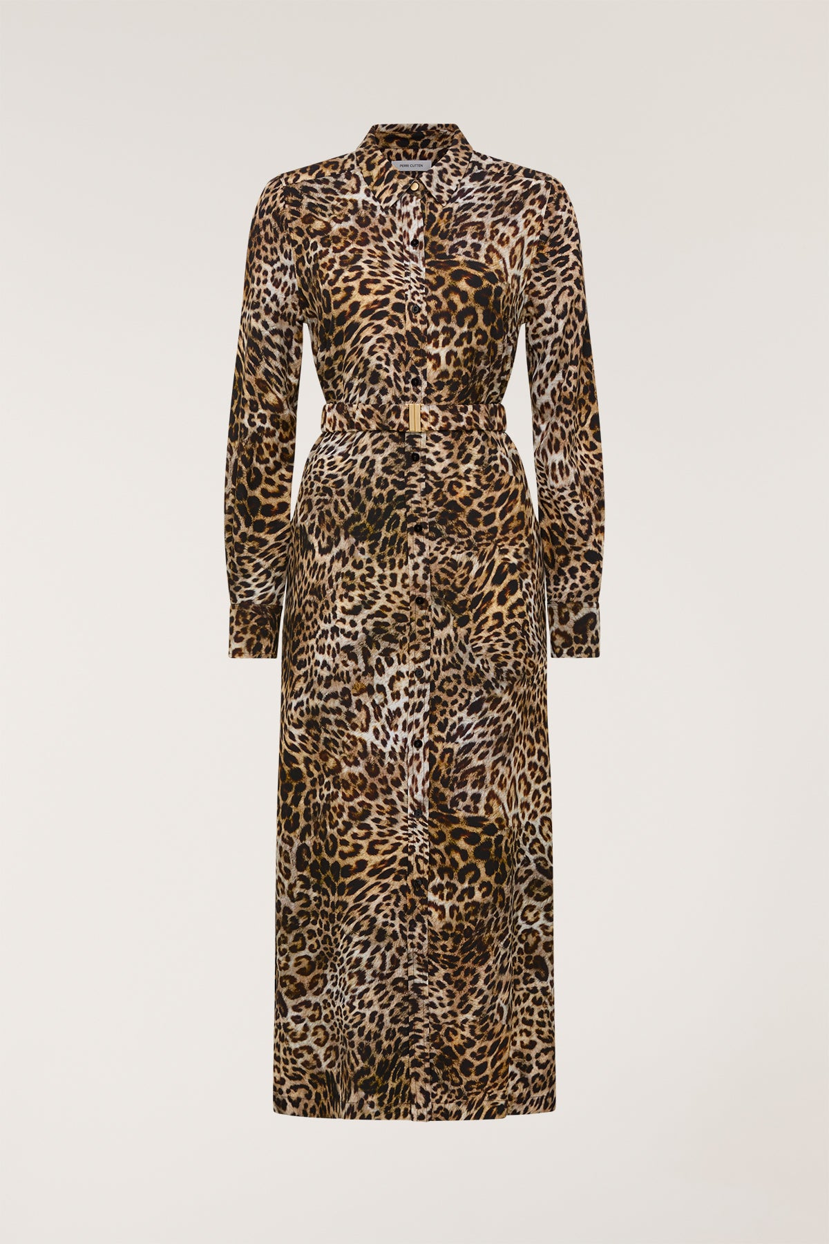 Solana Shirt Dress - Animal-Perri Cutten